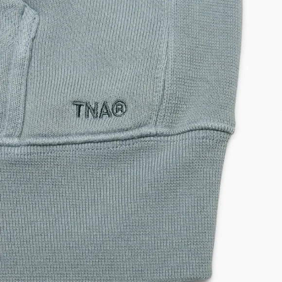 Aritzia Bubble Fleece Boyfriend Zip Hoodie - Picture 2 of 4